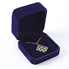 Square Velvet Jewelry Boxes for Pendant CON-WH20013-03B-5