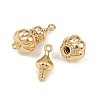Brass Micro Pave Cubic Zirconia Screw Clasps KK-C136-03G-2