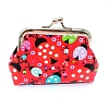 Ladybug Printed Cloth Kiss Lock Wallets PW-WG6DBBF-04-1