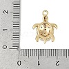 Brass Micro Pave Cubic Zirconia Pendants KK-I719-33G-3