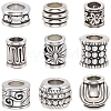 180Pcs 9 Styles Tibetan Style Alloy Beads TIBEB-PA0001-05-5