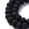 Glass Beads Strands EGLA-A034-P4mm-MD-M-4
