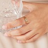 Number Pendant Necklace & Open Cuff Ring JX202A-6