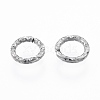 Non-Tarnish 304 Stainless Steel Open Jump Rings STAS-N092-167C-01-3