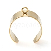 Stainless Steel Open Cuff Finger Ring Components STAS-WH0029-40B-G-2