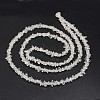 Chips Natural Quartz Crystal Beads Strands G-N0164-30-3