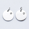 316 Surgical Stainless Steel Pendants STAS-J038-06P-1