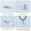 Unicraftale DIY Pendant Necklaces Making Kits DIY-UN0001-69-5