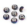 Opaque Resin European Beads RESI-T057-29-2