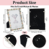 Rectangle Alloy Enamel Photo Frame Stand AJEW-WH0794-85-2