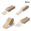 Braided Burlap Ribbon OCOR-YW0001-08-2