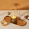 201 Stainless Steel Rotating Merry-Go-Round Tealight Candle Holder DJEW-CJC0002-01-7