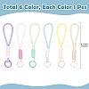 6Pcs 6 Colors Polyester Mobile Straps FIND-YW0010-93-3