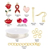 DIY Jewelry Set Making Kits for Valentine's Day DIY-LS0001-82-3