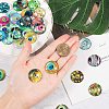 Flatback Glass Cabochons for DIY Projects GGLA-PH0005-09B-5