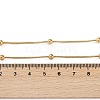 304 Stainless Steel Round Snake Chain Necklaces STAS-G244-88B-G-4