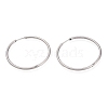 304 Stainless Steel Huggie Hoop Earrings EJEW-L256-02H-P-1