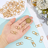 36Pcs Alloy Swivel Clasps PURS-CN0001-12P-3