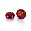 Transparent Handmade Blown Glass Globe Beads GLAA-T012-19A-2