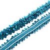 Yarn Lace Trims SRIB-WH0011-036A-1