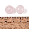 Natural Rose Quartz European Beads G-Q602-09A-07-3