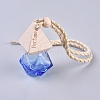 Empty Fragrance Oil Aromatic Perfume Oil Glass Pendant Decorations HJEW-WH0005-06B-1