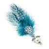 Feather Pendants PALLOY-JF03165-4