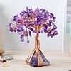 Natural Amethyst Chips Tree Decorations PW-WG18462-01-1