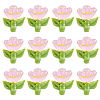 12Pcs Handmade Lampwork Beads LAMP-PA0001-03B-1