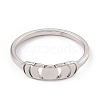 Non-Tarnish 304 Stainless Steel Moon Phase Finger Ring for Women RJEW-A006-05P-1