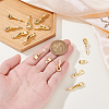 12Pcs Brass Rhinestone Hook and S-Hook Clasps KK-PH0013-69-3