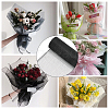 Plastic Grid Mesh Flower Bouquets Wrapping Paper DIY-WH0308-539B-6