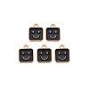 Alloy Enamel Charms ENAM-T016-13B-RS-1