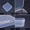 Transparent Plastic Bead Containers CON-BC0004-49-5