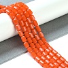 Opaque Glass Beads Strands GLAA-G112-04M-5