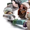 Natural & Synthetic Mixed Gemstone Beads Strands G-F703-13-2