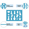 Acrylic Earring Handwork Template DIY-WH0359-039-4