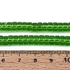 Transparent Glass Beads Strands GLAA-N026-3x6mm-T09-4