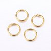 304 Stainless Steel Open Jump Rings X-STAS-O098-01G-15-1