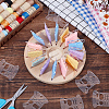 Wooden Bobbin Storage Holders DIY-WH0622-249-5