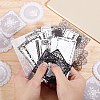 Black & White Lace DIY Scrapbooking Kits STIC-WH0024-01-3