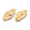 Textured 304 Stainless Big Steel Pendants STAS-T068-97G-2