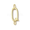Rack Plating Brass Connector Charms KK-P245-07G-Q-1