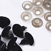 Flocky Plastic Cabochons for DIY Scrapbooking Crafts DIY-Q015-06A-01-2