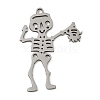 201 Stainless Steel Pendants STAS-G366-02P-01-1