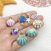 Zinc Alloy Enamel Pendants PW-WG9A069-01-3