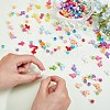 600Pcs 3 Styles Opaque Acrylic Beads SACR-PA0001-12-3