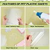 PET Plastic Sheets DIY-WH0304-942-5