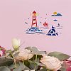 Large Plastic Reusable Drawing Painting Stencils Templates DIY-WH0202-137-5