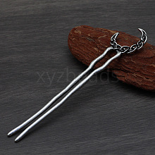 Moon Alloy Hair Forks PW-WG80575-01